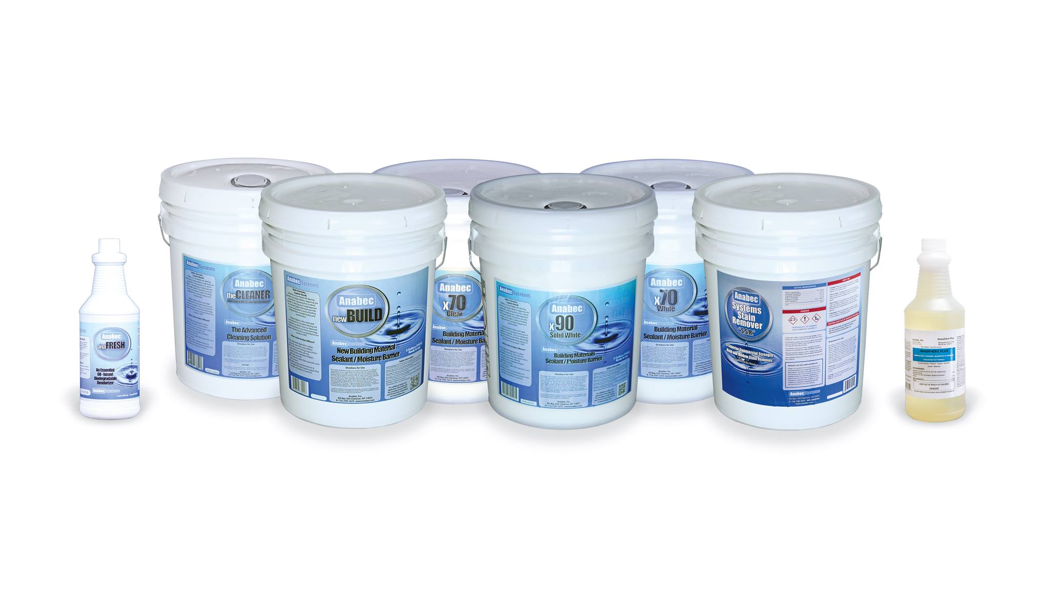 Anabec's Commercial Moisture Barrier and Long-Term Mold Inhibition Products